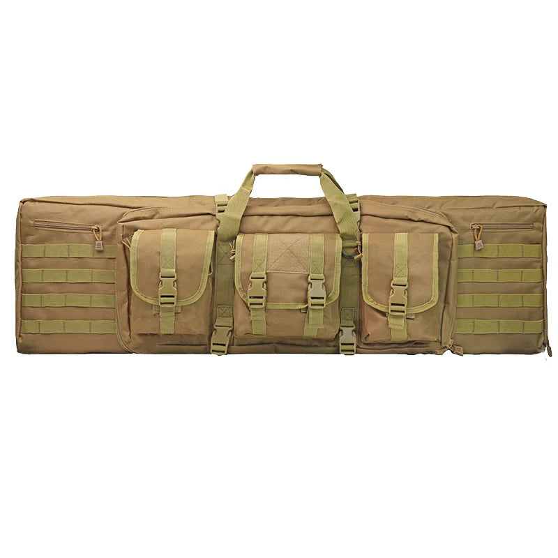 108/118/142CM Long Backpack for Hunting Fishing Tactical Accessories Protect Case Removable Pouch Molle System Outdoor Camping