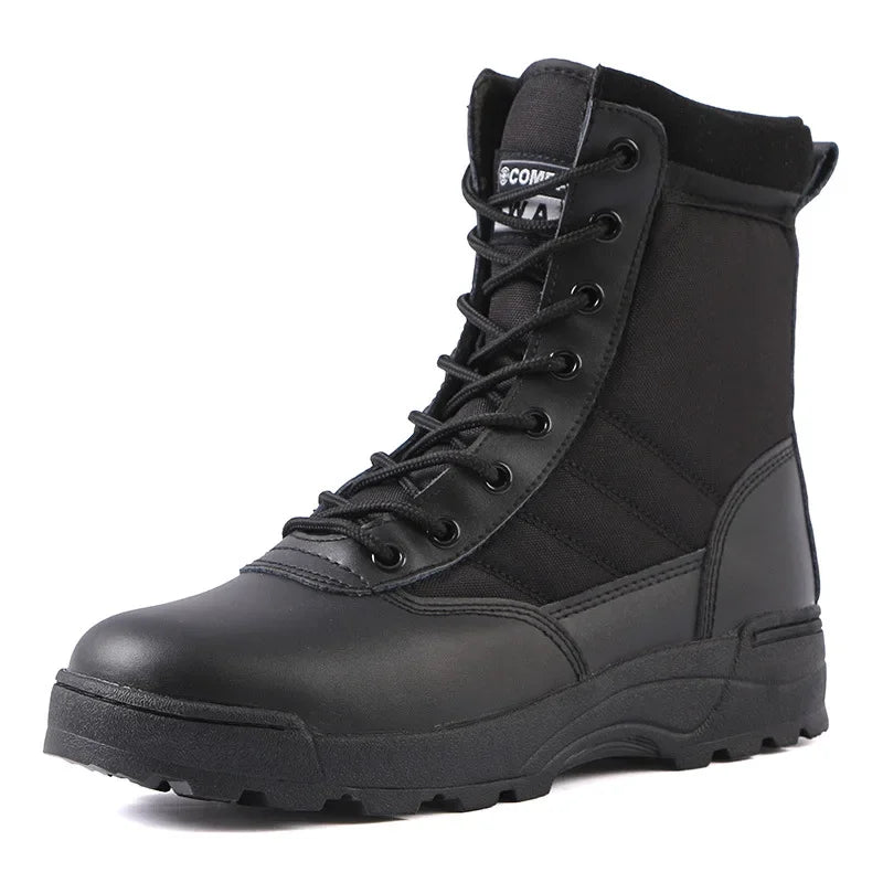 Hot Sale Men Desert Boots High Quality Anti-Slip Men Ankle Boot Unisex Outdoor Hiking Boots Wear-Resistant Men Work Safety Shoes