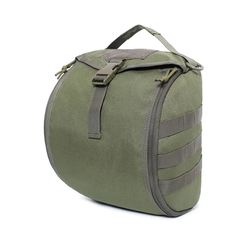 Tactical Helmet Bag Pack Multi-Purpose Military Carrying Pouch Helmets Storage Bag for Sports Hunting Shooting Combat