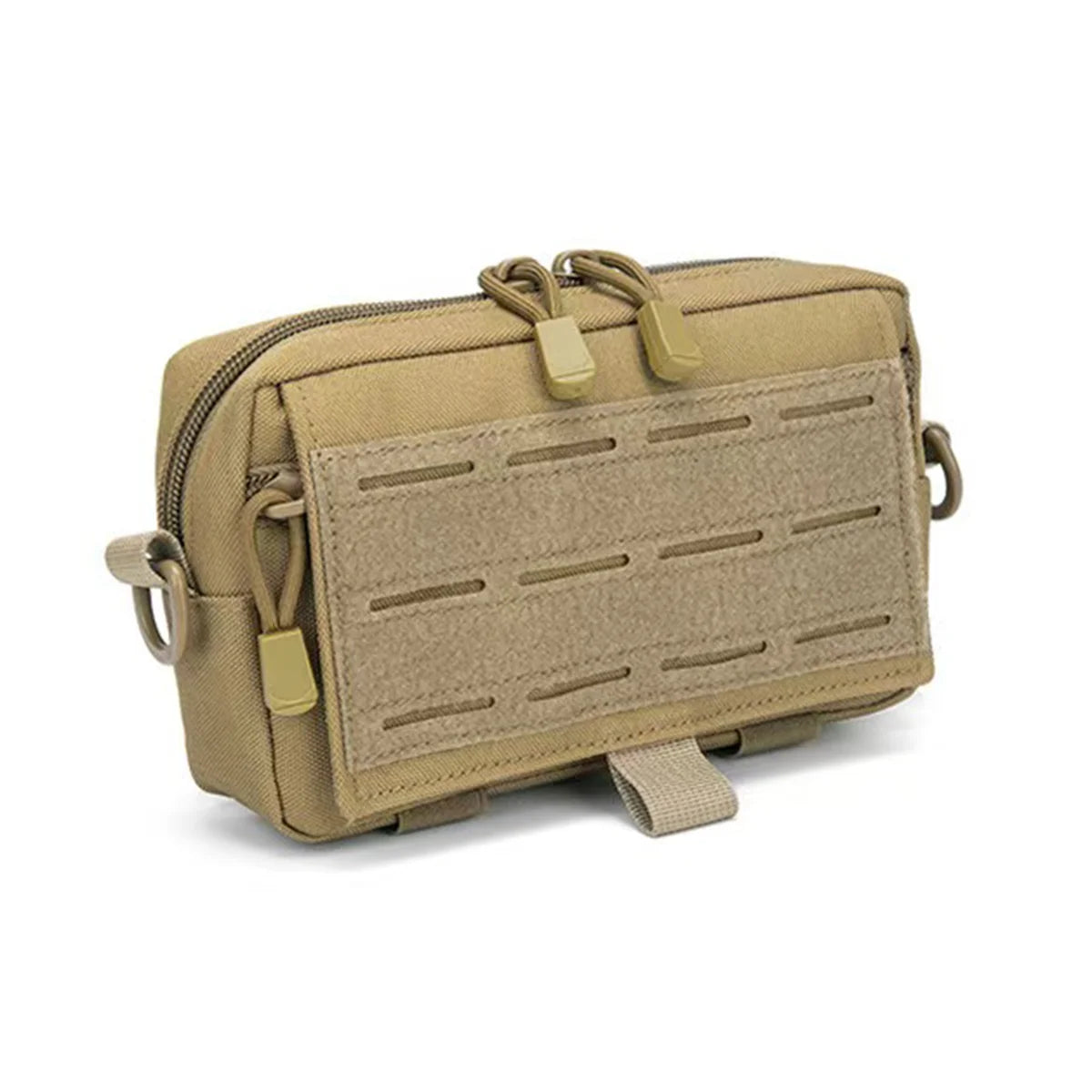 Tactical Molle Admin Pouch Utility Laser Cut EDC Tool Pouch Bag Horizontal Modular Pouches