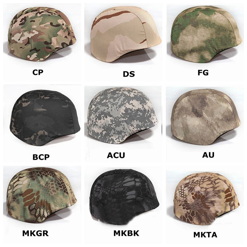 Helmet Cover Outdoor Military Training Hunting Combat Camouflage Helmet Cover for M88 Helmets