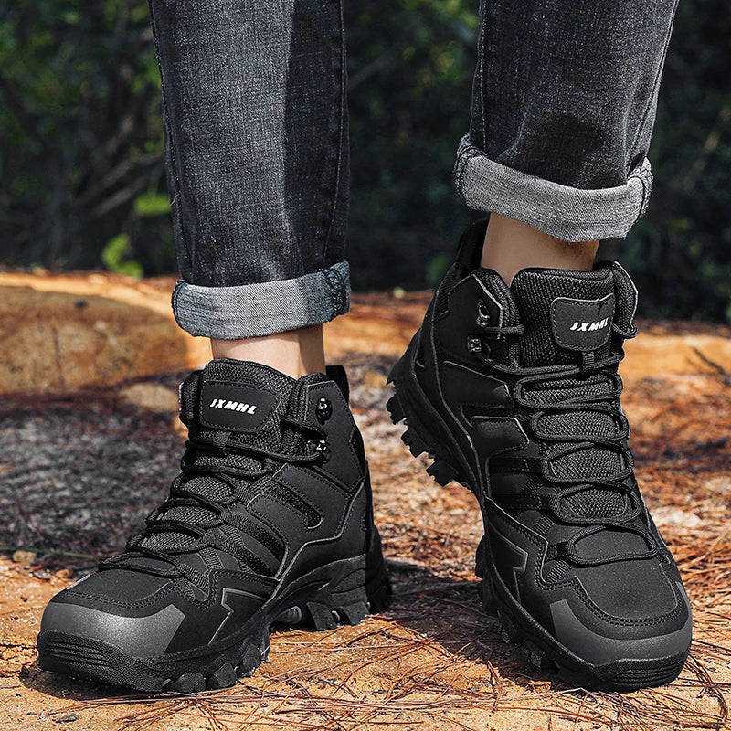 2026 New Hiking Shoes Unisex Outdoor Hiking Sports Shoes Camping Boots Ladies Waterproof Walking Shoes Non-slip Hiking Shoes