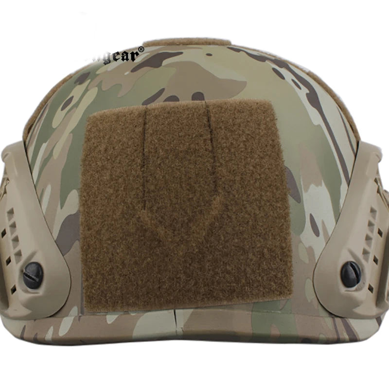 Emersongear Combat Helmet ACH MICH 2002 Helmet Protective Guard Gear Special Action Headwear Training Hunting ABS