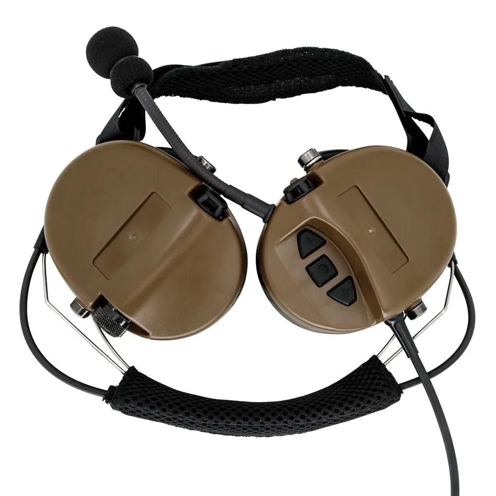 TCIHEADSET LIBERATOR II Gel Earmuffs SORDIN Airsoft Tactical Pickup Noise Cancelling Headphones