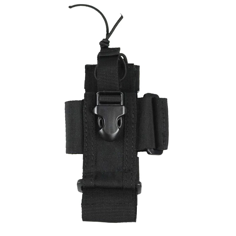 Tactical Radio Holder Pouch Outdoor MOLLE Walkie Talkie Holster Nylon Magazine Pocket Hunting Hiking accessories