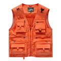 14 Pockets Summer New Men US Tactical Hiking Fishing Vest Mens Photographer Waistcoat Mesh Cargo Sleeveless Jacket Tool Vest