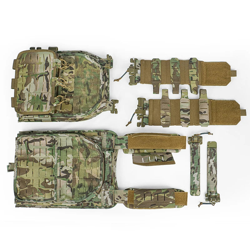 Artex Light Weight Quick Release Combat Plate Carrier 1000D Nylon Molle Chaleco Tactico Tactical Vest Hunting