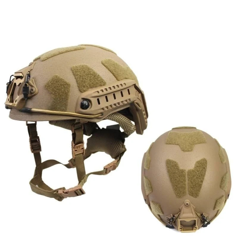 1.5KG FAST Fiberglass Tactical Helmet, SF Wendy Suspension Military Helmet for Airsoft Training & Combat