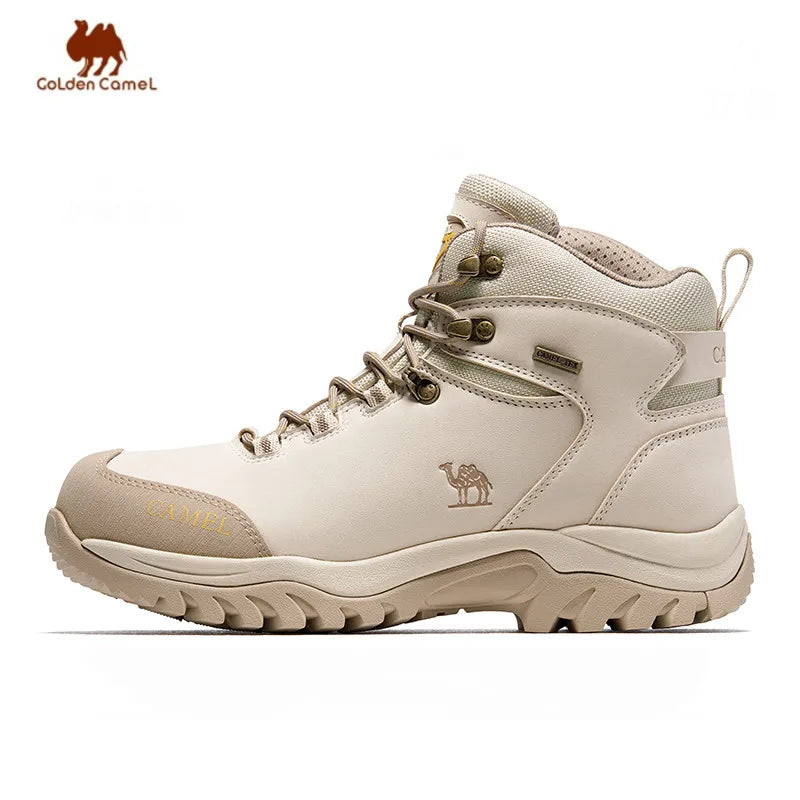 GOLDEN CAMEL Waterproof Hiking Shoes High TopTactical Military Hiking Boots Anti-Slip Man Sneakers Trekking Shoes For Men 2023
