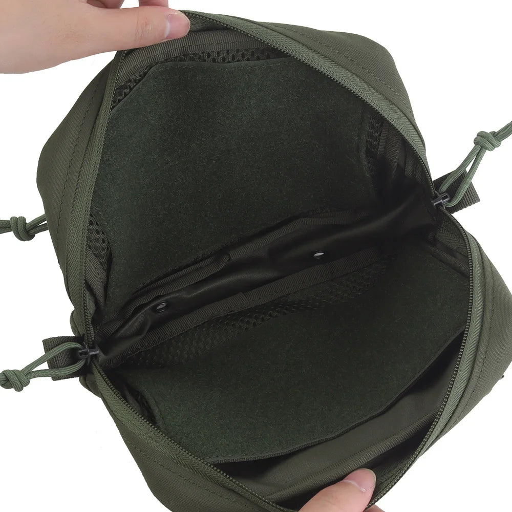 OPHIDIAN  Hunting vest secondary hanging bag, back chest hanging, expansion accessory bag, multi-functional bag