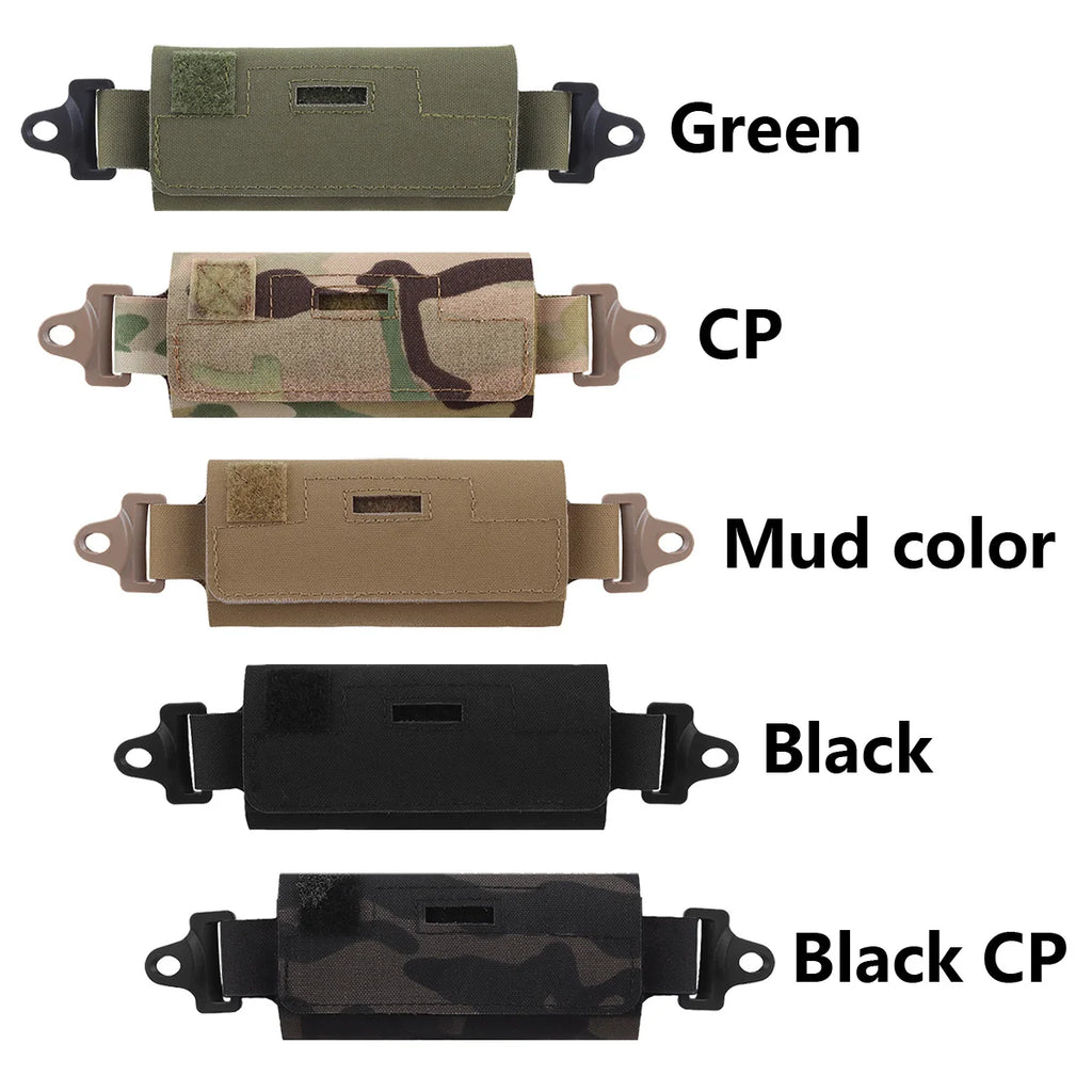 Tactical Helmets Balance Counter Weight Bag Battery Pouch Hunting FAST Helmet Weights System Cycling Helmet Counterweight Bag
