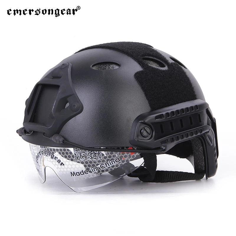 Emersongear Tactical FAST Helmet Protective Goggle PJ Type Airsoft Outdoor Combat Shooting Hunting Combat Gear