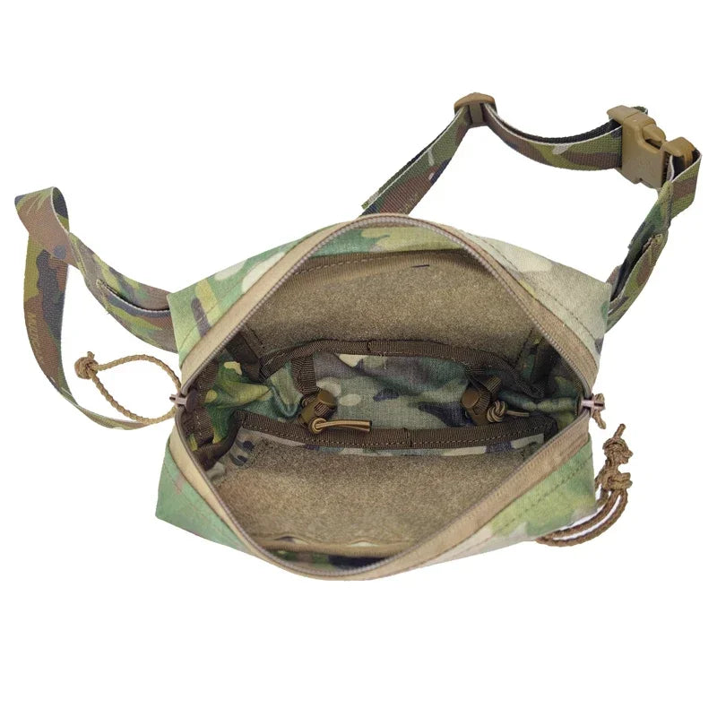 Airsoft Multicam SS Fanny SACK Mk3 Waist Bag Tactical EDC Shoulder Bag Outdoor Hiking Travel Crossbody Pouch