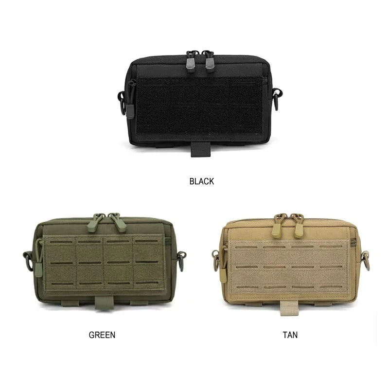 Compact Outdoor EDC Molle Tactical Pouch Utility Waist Belt Bag Medical Tools Hunting Accessories Pack