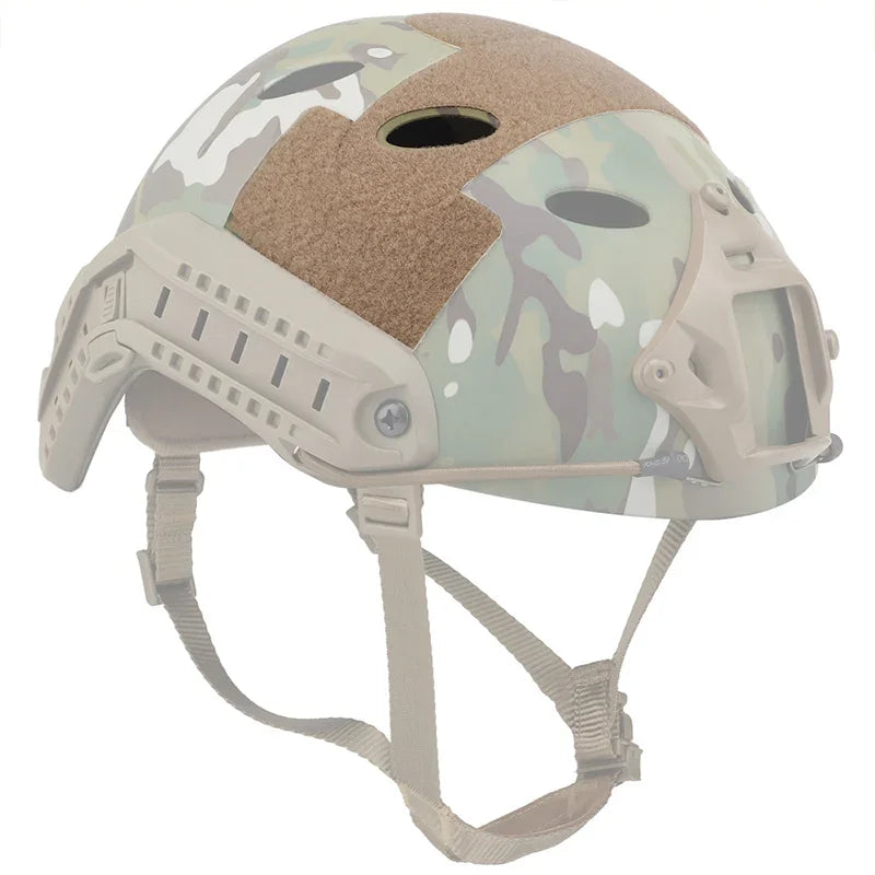 FAST Helmet Round hole version for Tactical Helmet Patches Hook and Loop Fastener Sticky Accessories