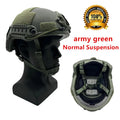 FAST Wendy Suspension Helmet, ACH High-Top Helmet, High-Quality Helmet, Made from Aramid Material