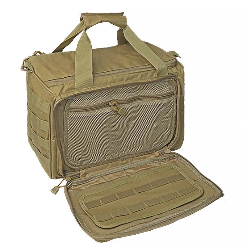 Waterproof Tactical Shooting Bag Nylon Hunting Pistol Gun Bag Outdoor Sport Hiking Camping Travel Shoulder Bag