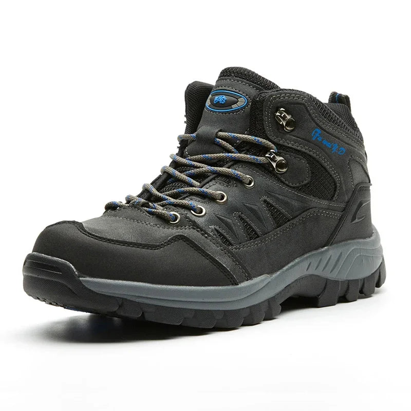 High Quality Outdoor Non-slip Hiking Shoes Men High Top Trekking Climbing Sneakers Male Tactical Hiking Camping Walking Boots