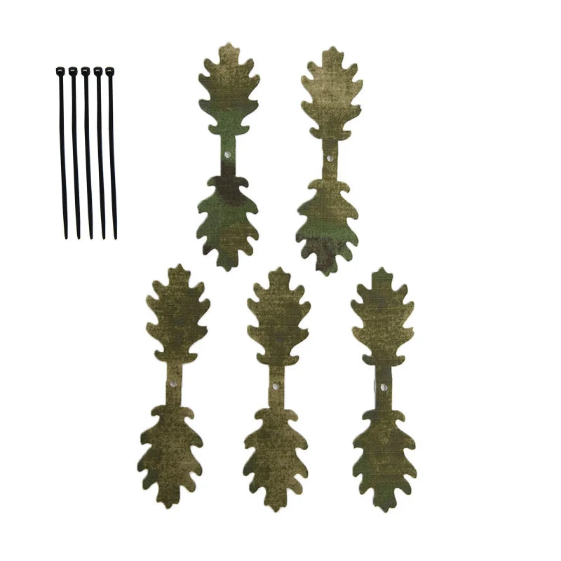 20PCS/set Tactical Hunting CS Wargame Helmet Cover Strips Helmet DisappearDis