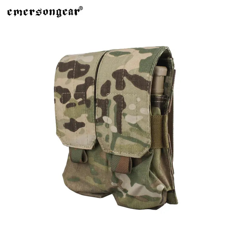 Emersongear For LBT Style Double Magazine Pouch 556 MOLLE Combat Mag Bag Outdoor Holder Airsoft Hunting Trekking Nylon