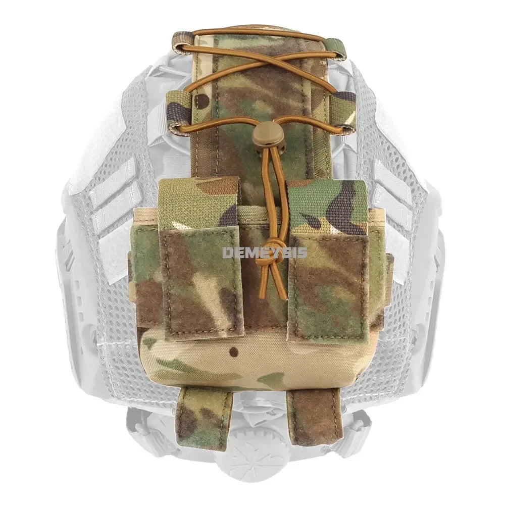 Tactical Helmet MK2 Battery Pouch Airsoft Helmet Counterweight Bag Outdoor Shooting FAST Helmet Accessories