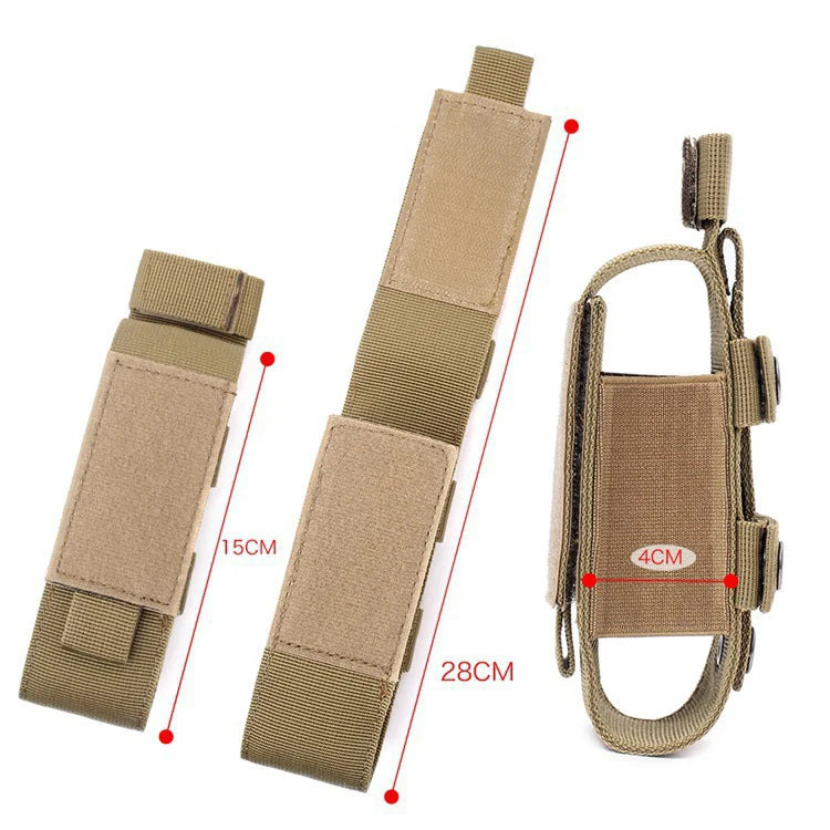 Outdoor Emergency Tourniquet Nylon Tactical Cat First Aid Tourniquet Pouch  Outdoor Hunting Knife Holster Medical Scissor Packs