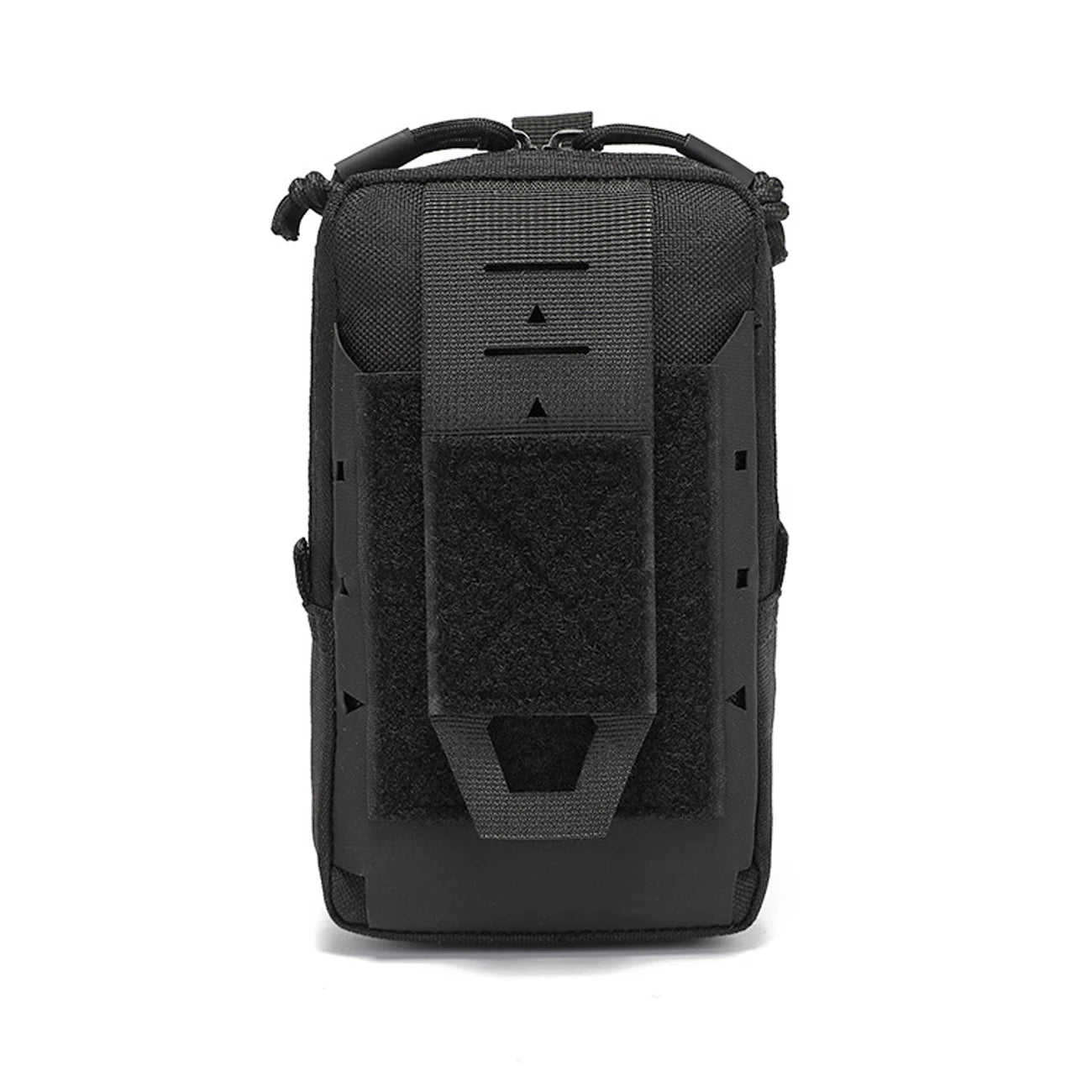 Double zipper quick opening design, metal snap fastener fixation, can be mounted on hunting vests, waistband storage bags