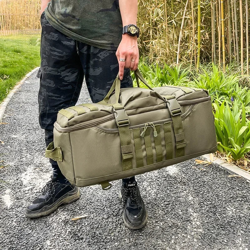 60L Tactical Large Capacity Backpack Hunting Gear Training Sports Fitness Travelling Handbag Shoulder Bag