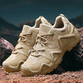Men Autumn Outdoor Leather Boots Sports Tourism Hiking Shoes Work Shoes Tactical Desert Boots Outdoor Hunting Shoes Ankle Boots
