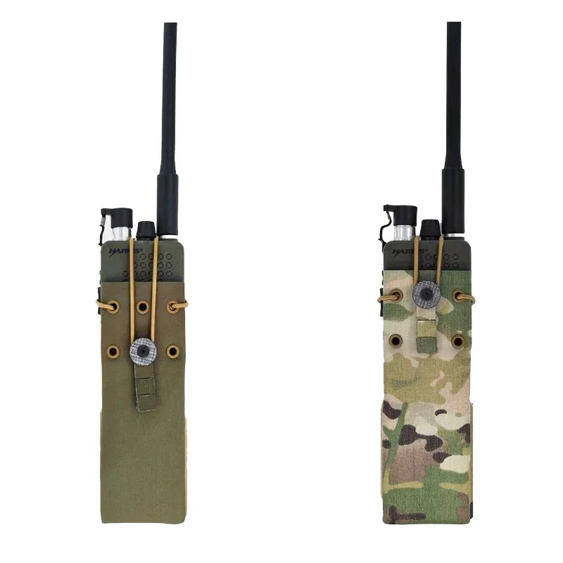 Tactical Radio Walkie Talkie Pouch FCPC V5 Vest Waist Bag Holder Pocket Portable Interphone Holster Molle Radio Pouch