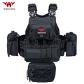 YAKEDA buckle quick release structure adjustable buckle shoulder strap breathable mesh MOLLE system hunting vest