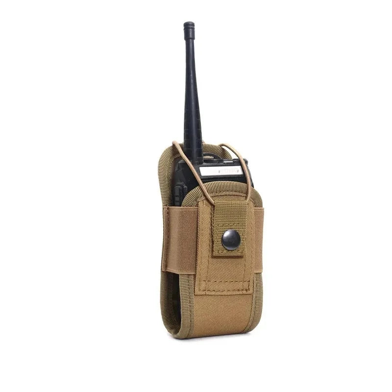 1/3pc Tactical Molle Radio Walkie Talkie Pouch Holder Pocket Waist Bag Portable Interphone Holster Carry Bag for Hunting Camping
