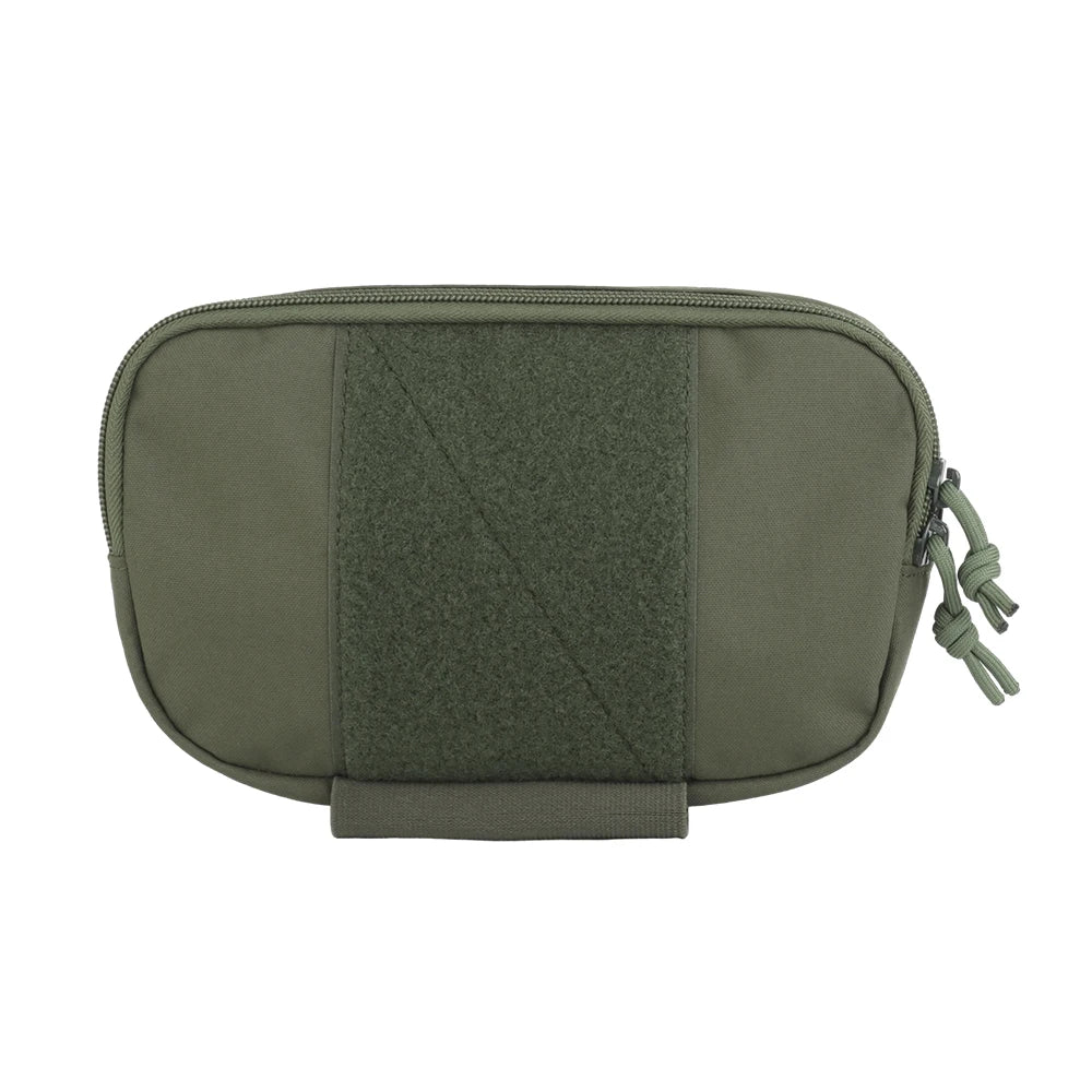 Small Multi-Purpose Task Pouch Hook and Loop Drop Pouch Adapt to Belt Plate Carrier Hunting Accessories