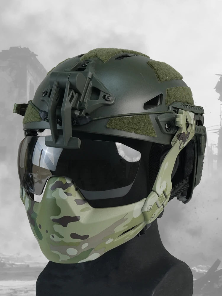BOOIU Lovisun Frameless Goggles for Paintball Helmets & Outdoor Sports