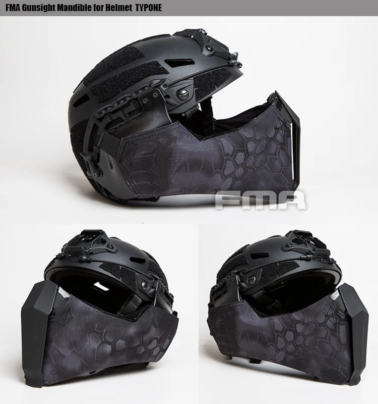 Outdoor Sports - FAST Helmet Rail Special Protective Face Mask For Face Protection