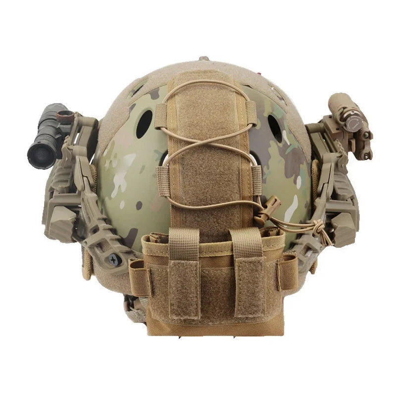 Tactical FAST Helmet MK2 Helmet Battery Case Pouch Bag Balance Weight Bag for Hunting Airsoft Military FAST Helmet Accessories