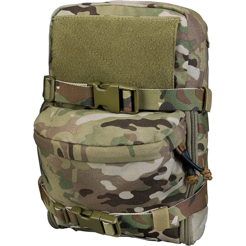 500D Nylon tactical Vest Pouch Mini Hydration bag Hydration Backpack Assault Molle Pouch  Sport Water BagD