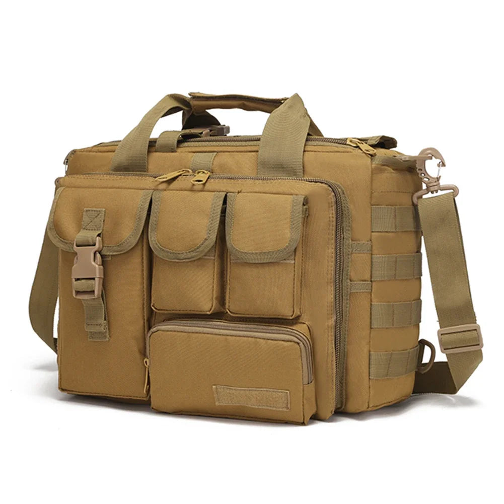 Tactical Single Shoulder Backpack Large Capacity Portable Shoulder Bag Outdoor Sport Camping Hiking Handbag