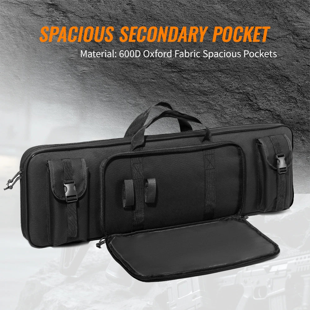 90/120cm Rifle Gun Bag Soft Gun Case for Rifles and Shotguns Long Shotgun Range Bag Backpack Gun Carry Shoulder Bag