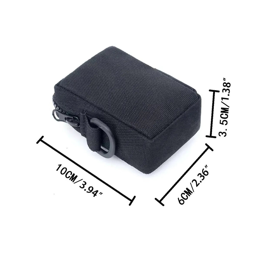 Outdoor Multifunctional Tactical Waist Bag, Portable Belt Pouch Card Cigarette Holder Storage Pack for Camping Hiking