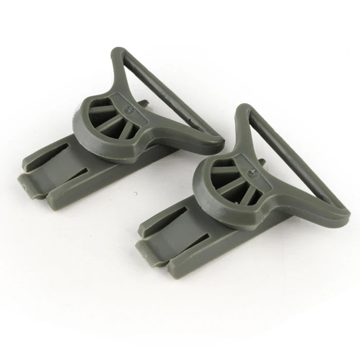 1 Pair Goggle Swivel Clips FMA Fast Helmet Side Rails Tactical Helmet Plastic Side Mount Paintball Helmets Accessory