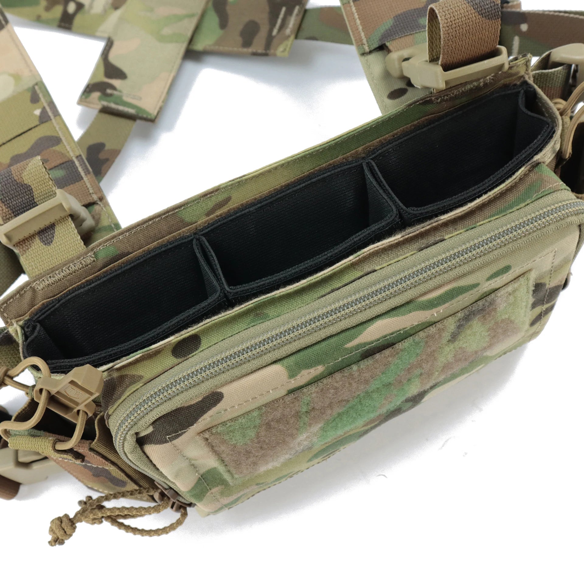 AFG-CR009 ApeForceGear D3CRM Chest Rig Tactical Airsoft M4 AR Camo X Strap Milsim Wargame Airsoft