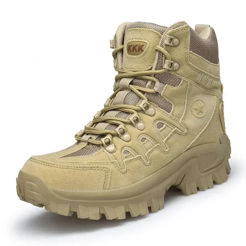 Men's Hunting Boot Hiking Mens Ankle Boot Tactical Big Size 39-46  Boot Male Shoes Work Safety Shoes Motocycle Boots