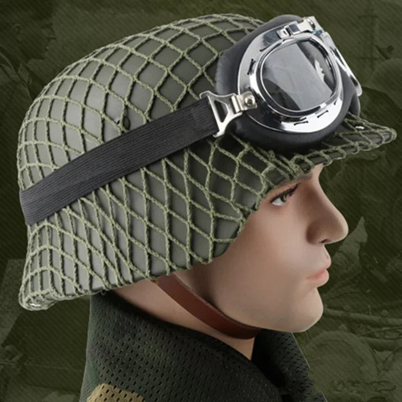 Tactical German M35 Helmet  Special Force Steel Helmet Hunting Protective Safety Equipment Fast Helmet