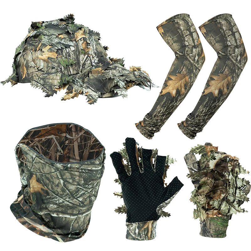 Hunting Gloves Tactical Equipment Accessory Shooting Tactical Gear Tree Camo Gloves For Men Women Hunting Accesorries Equipment