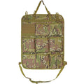 Tactical Camouflage Car Seat Backrest Storage Bag Hanging Organizer Interior Accessories Vehicle Space Saver