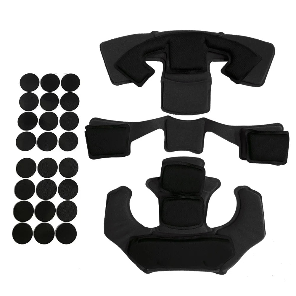 Hot!Tactical Airsoft Paintball Helmet Suspension System Protective Pads Gen1 Memory Foam Pad for Wendy Fast MICH ACH Helmet