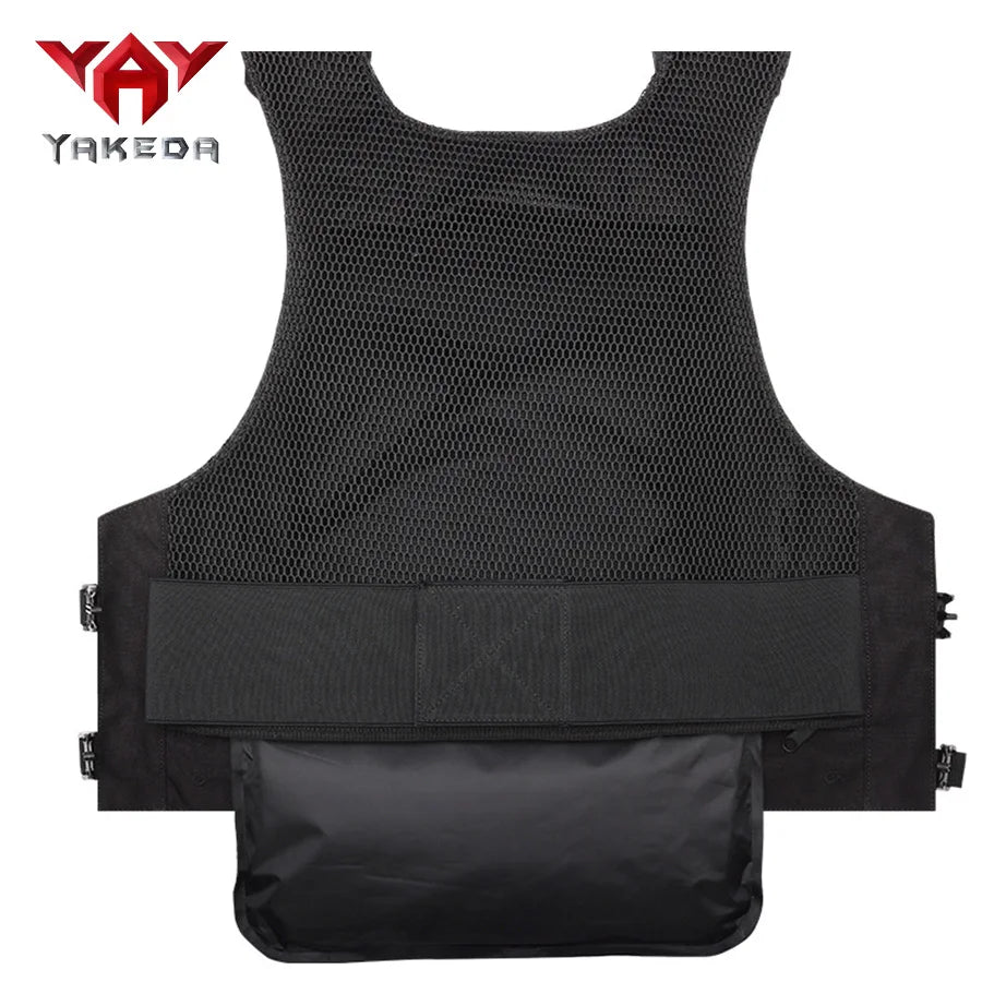 YAKEDA  Quick Release Training Vest MOLLE Expansion System Multi functional Vest 1000D Wear resistant Training Vest
