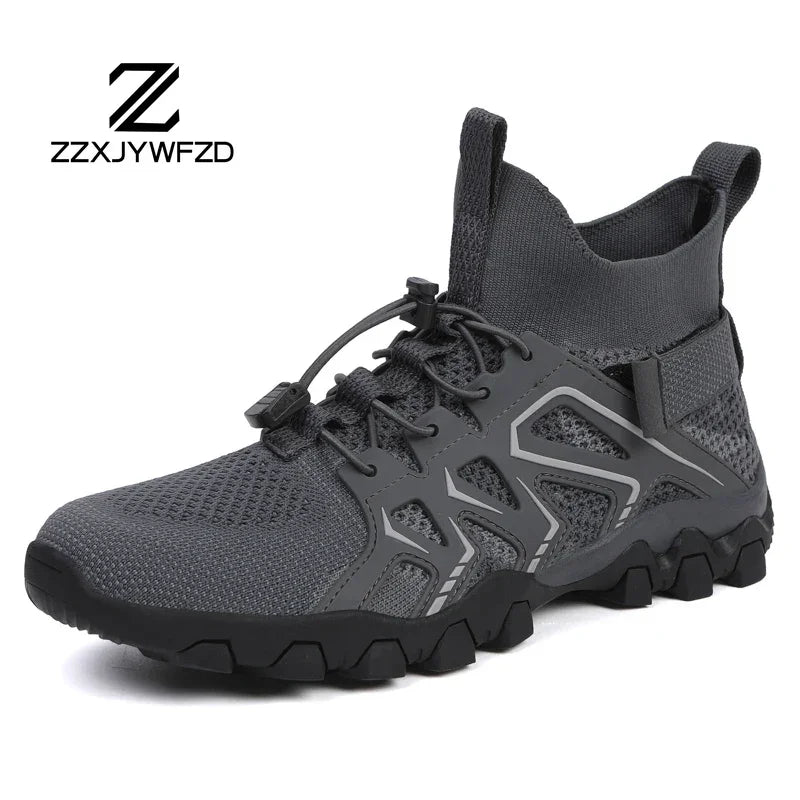 Unisex Breathable Quick Drying Fishing Water Sport Shoes Summer Upstream Barefoot Aqua Boots Outdoor Non-Slip Women Beach Shoes