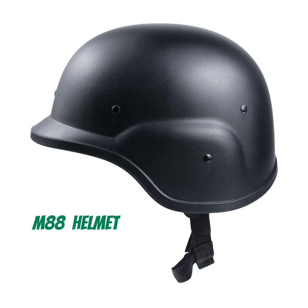 Tactical Helmet M88 Helmet Mesh Cover Outdoor CS Field Combat Motorcycle Riding ABS Plastic Jungle Game Protective Safety Helmet
